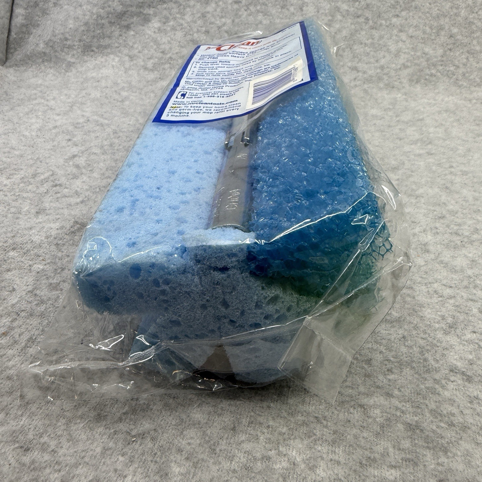 Mr. Clean ROLLER Mop Refill Durable Sponge Head Brand NEW