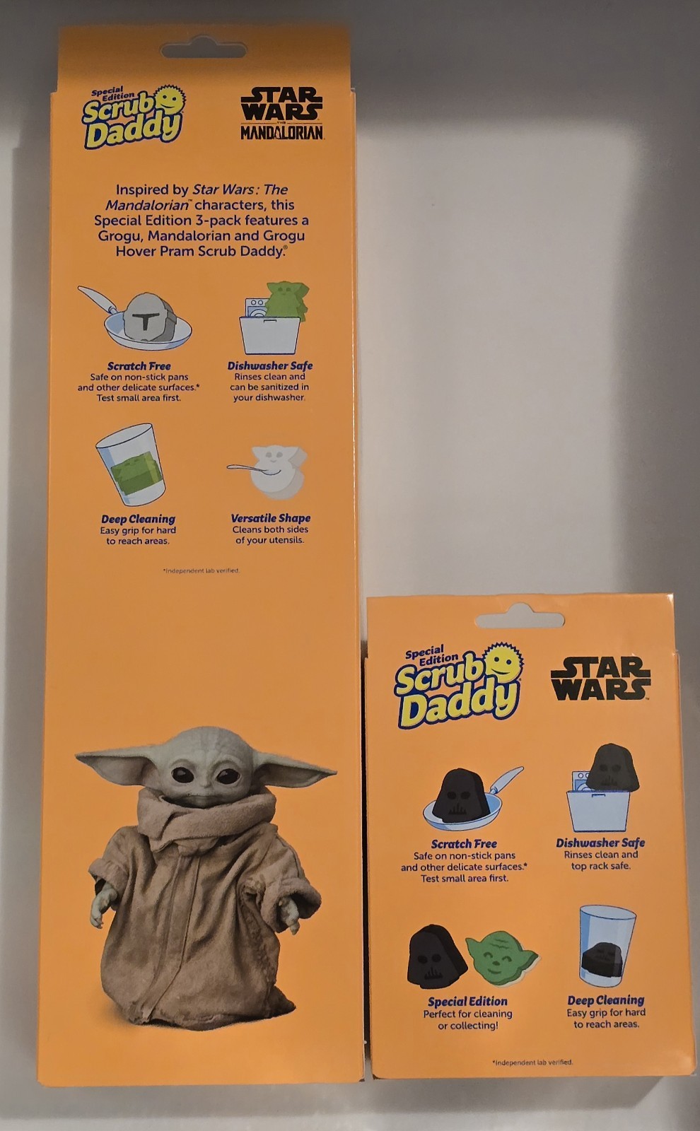 Scrub Daddy Star Wars Darth Vader And Mandalorian 3 Pack All Special Edition