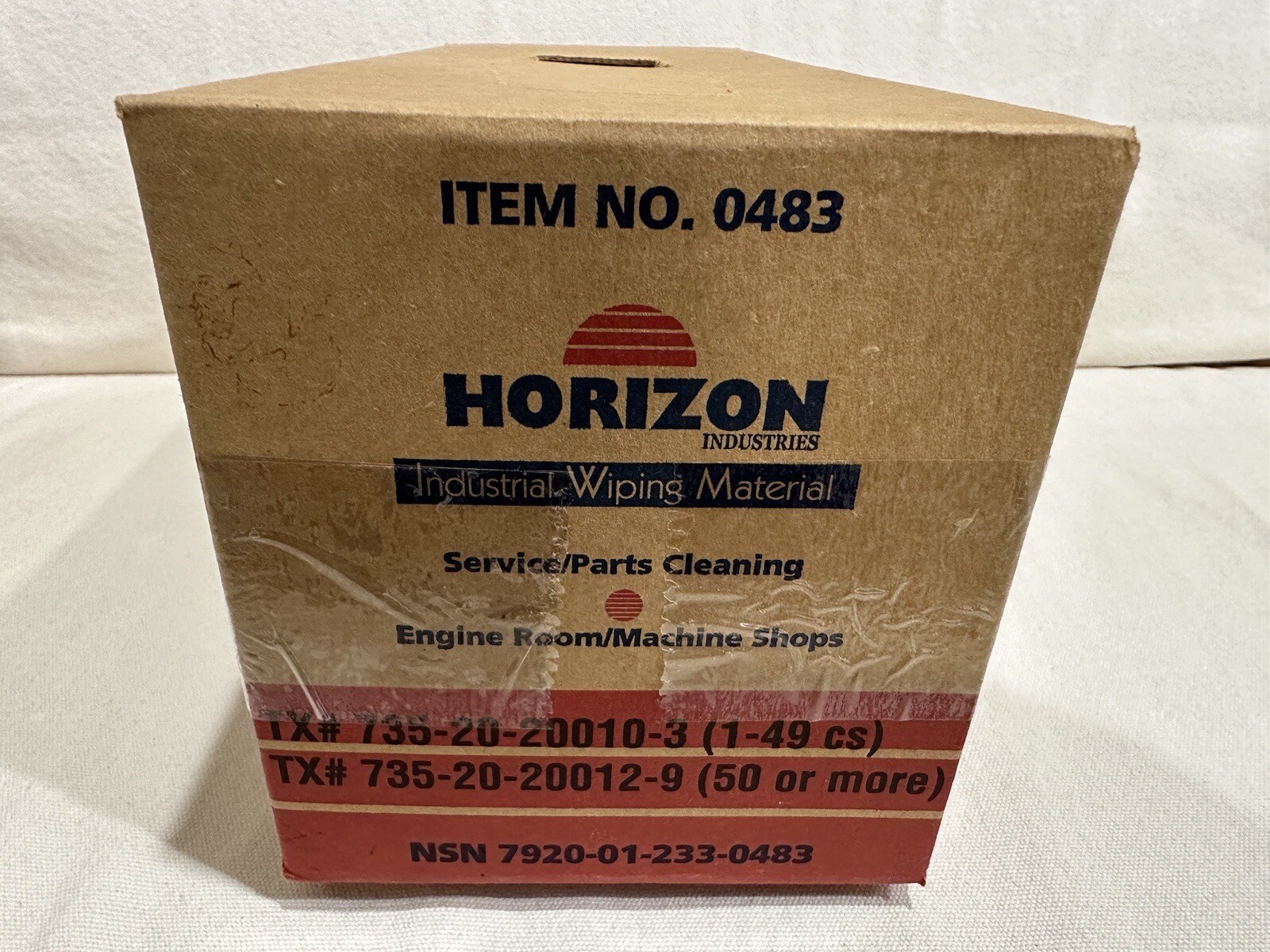 Horizon Scrub Wipes Heavy Duty Lot of 2 – 0483 (See Description)