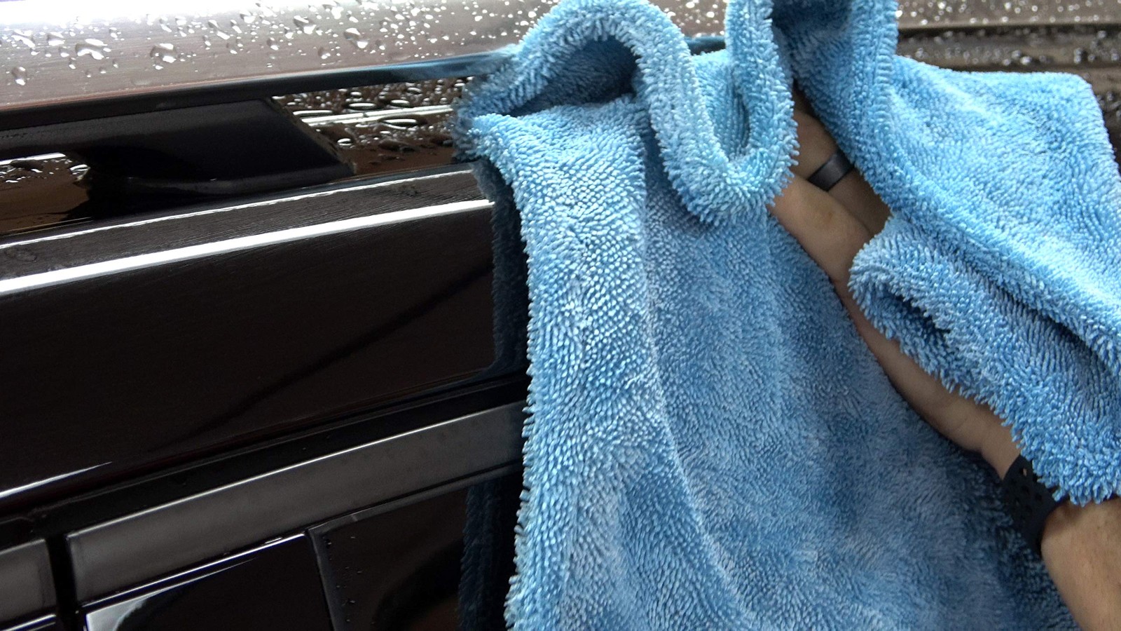 MK37G1130 Glacier Microfiber Car Drying Towel 1100 GSM 20×30 Inch Detailing