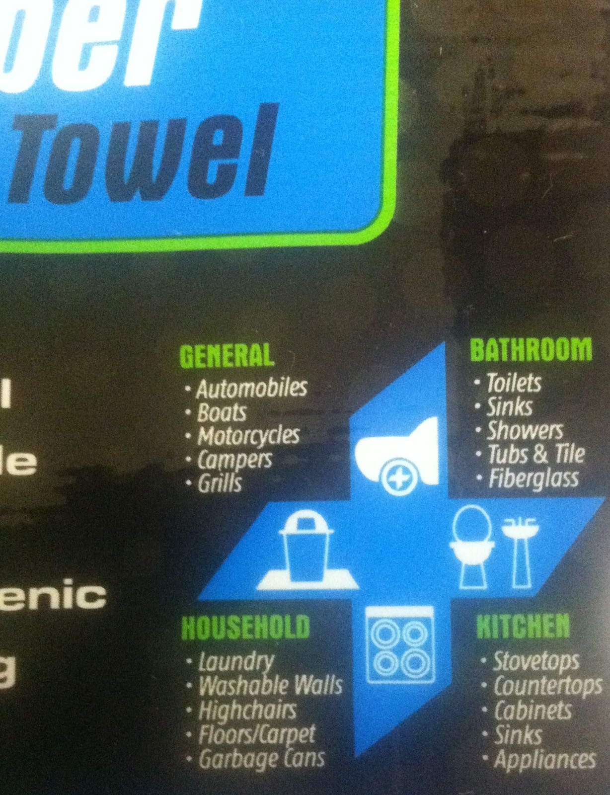 8pk One Shot Microfiber Towel Detail Ultimate Microscopic Anti-Bacterial Clean