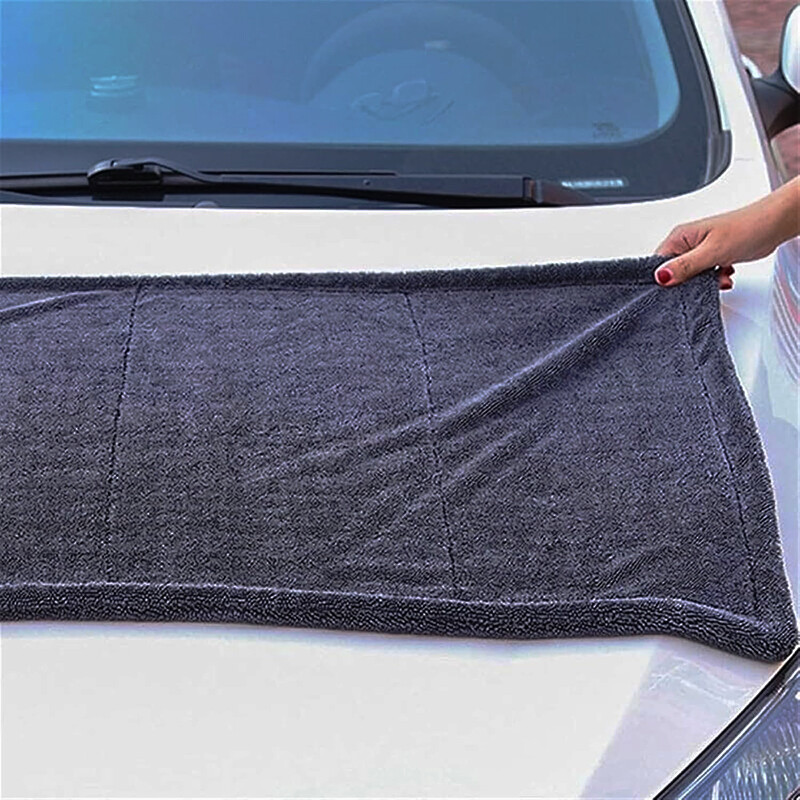 Wholesale 10 Pcs Car Care Twisted-Loop Microfiber Drying Towel 24″×36″ 1200 GSM