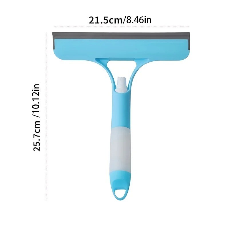 Glass Window Wiper Cleaner Squeegee Shower Screen Mirror Home Car Blade Brush
