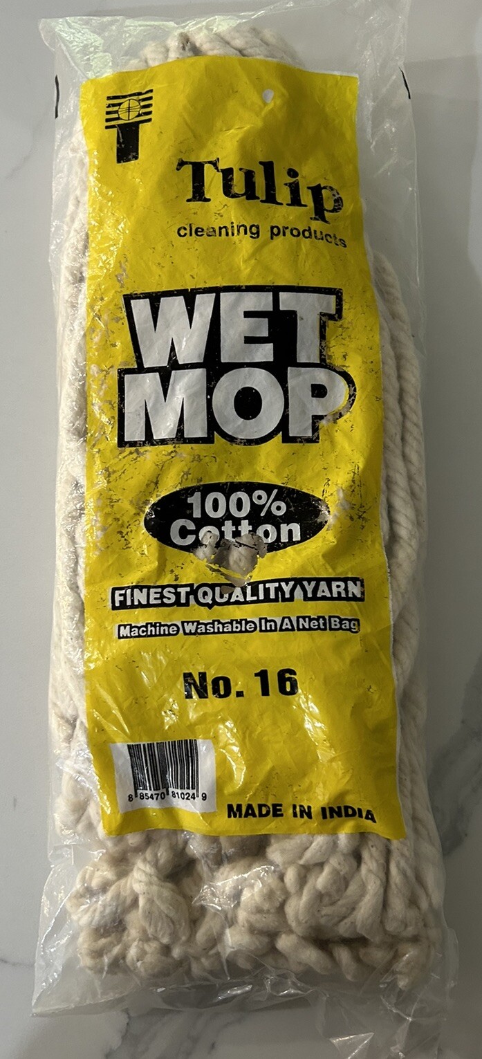 Tulip Cleaning Co. All-Purpose Wet Mop Refill #16 Cotton Blend