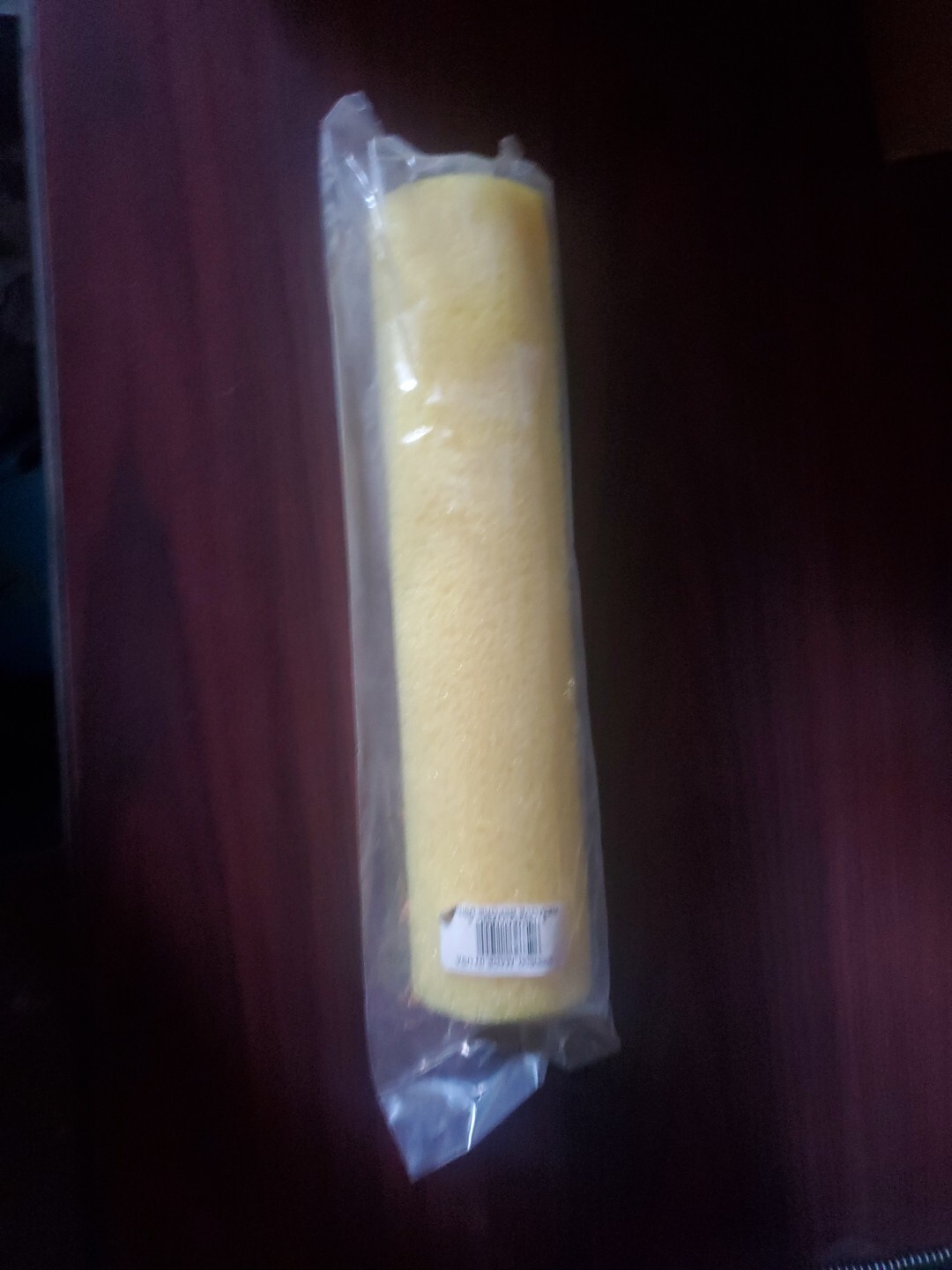 SPARTA Flo-Pac Sponge Mop Roller Mop for Cleaning 12 Inches Yellow 4030600