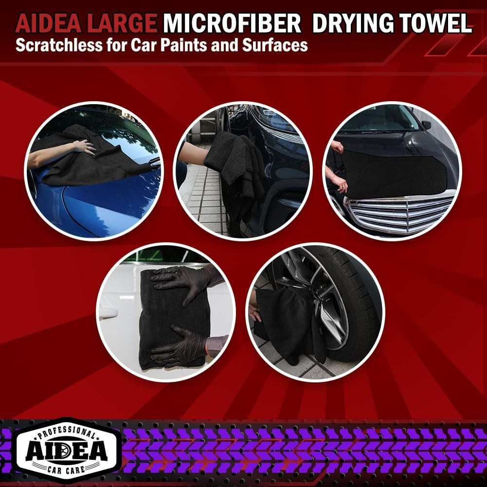 Professional-Grade Car Drying Towels 2PK – Soft, Durable, and Multi-Purpose
