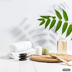 Terry Cloth Rags White Washcloths 100% Cotton 12″ Cleaning Cloths, Kitchen