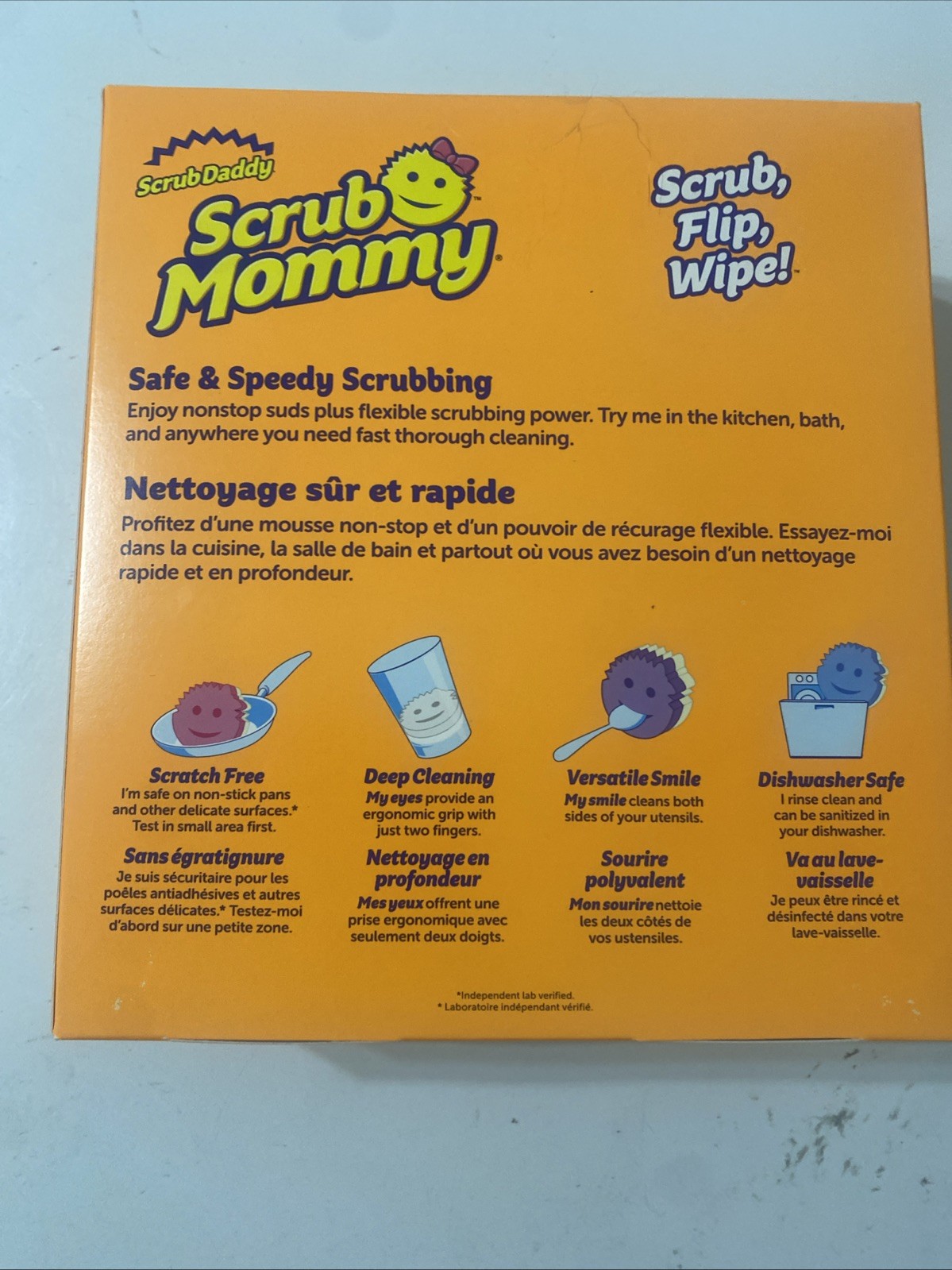 Scrub Mommy Dual-Sided Scrubber Sponge Scratch Free 8 Pack