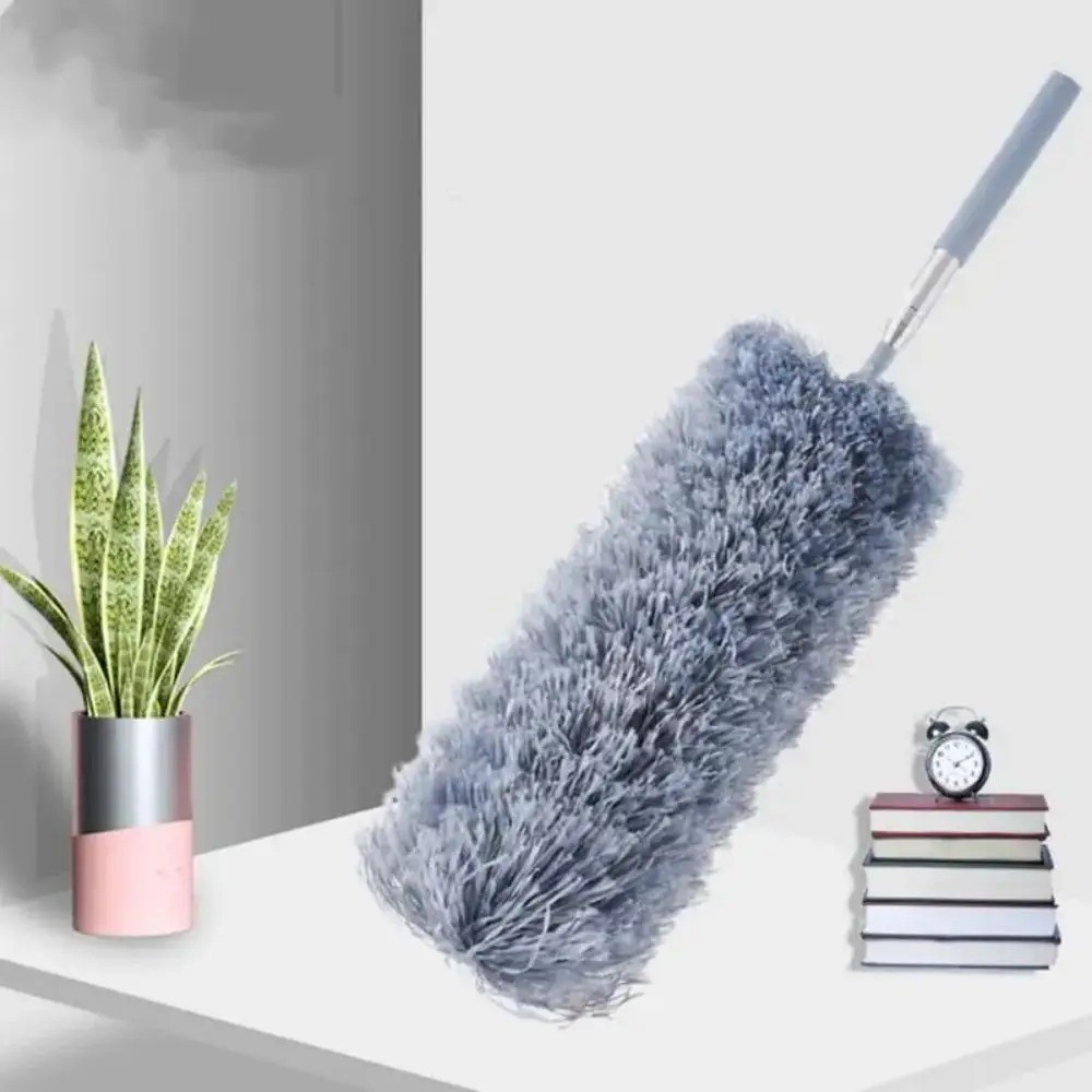Extendable Feather Cleaning Duster Telescopic Dust Brush Long Reach Handle