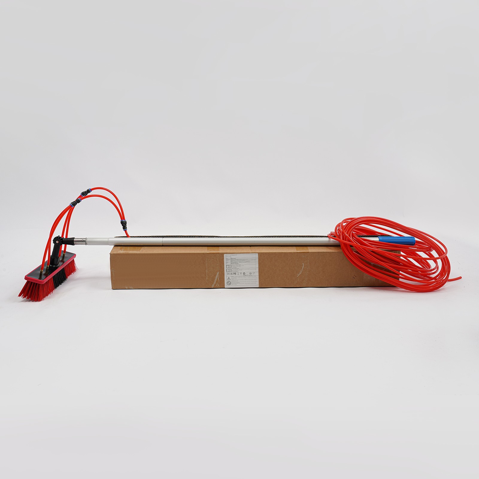 6m Cleaning Water-Fed Rod Kit Solar Panel Cleaner for Outdoor Windows