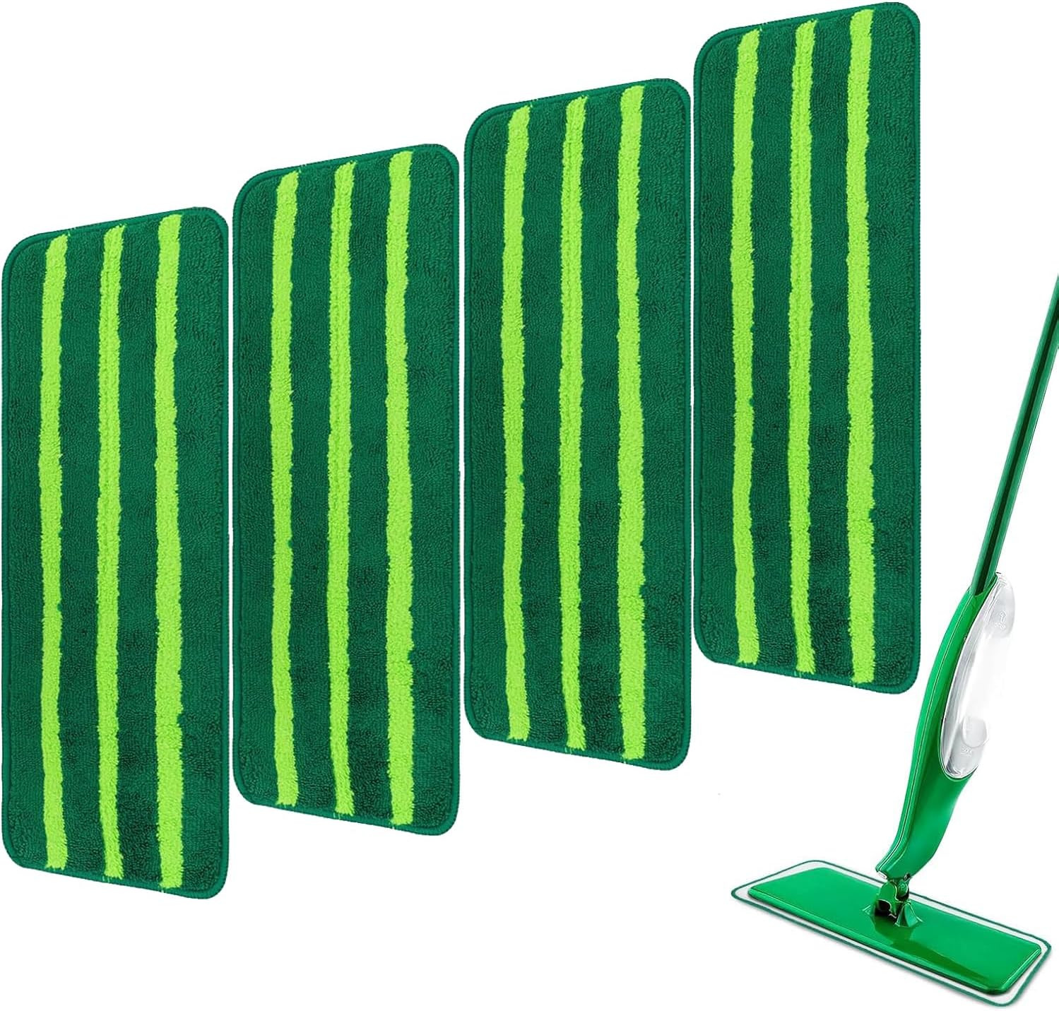 Mop Head Replacement for Libman Freedom Spray Mop – Washable Reusable Wet & Dry