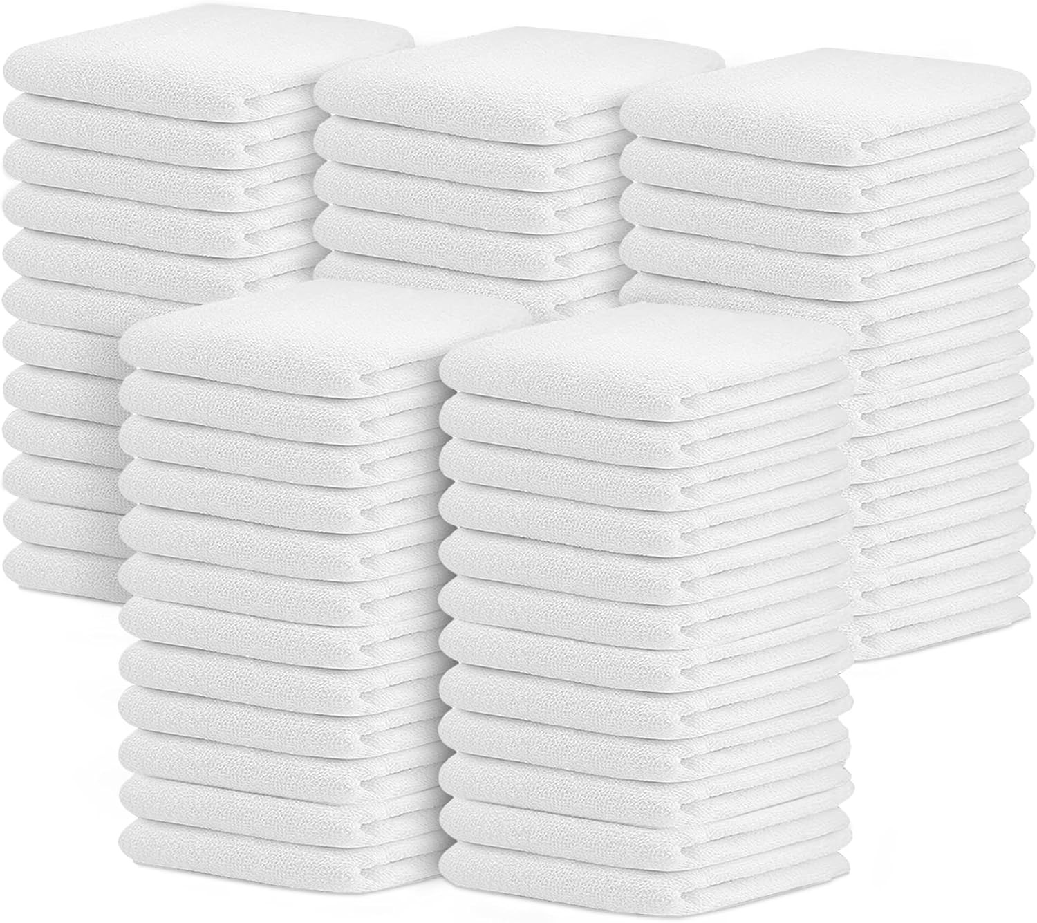 Terry Bar Mop Towels Value Pack of 60 Size 16″x19″ – Absorbent & Durable