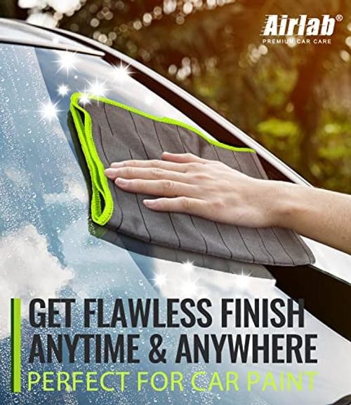 Grey-Green Microfiber Towels Cars Wash & Dry Cloth – Thick Plush