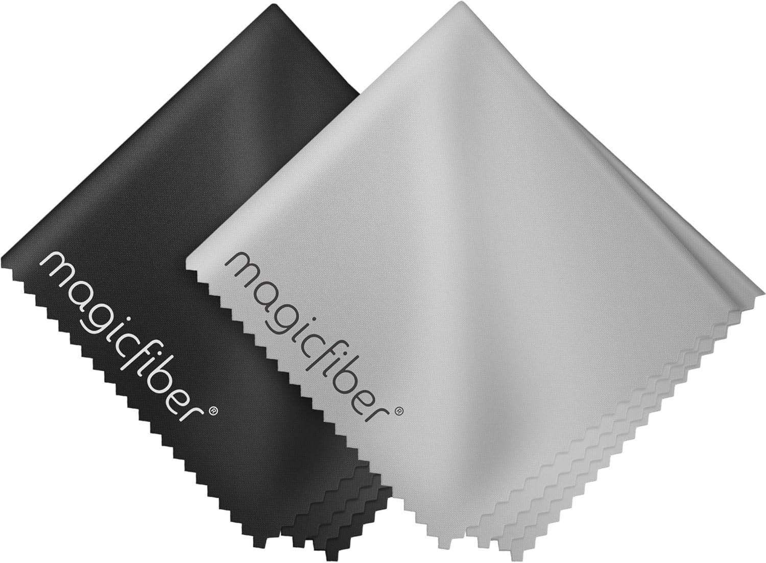 Microfiber Cleaning Cloths, 2 Pack – Cloth for Glasses, Lens, Screens & More