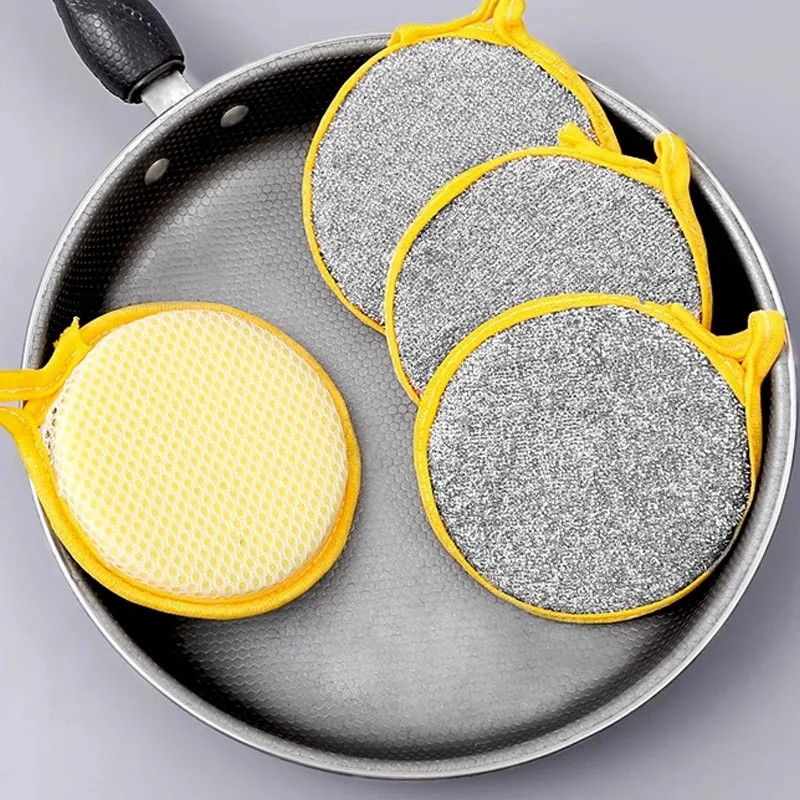 Double Side Dish Wash Sponges Dishwashing Sponge Dish Washing Brush Pan Pot Hous