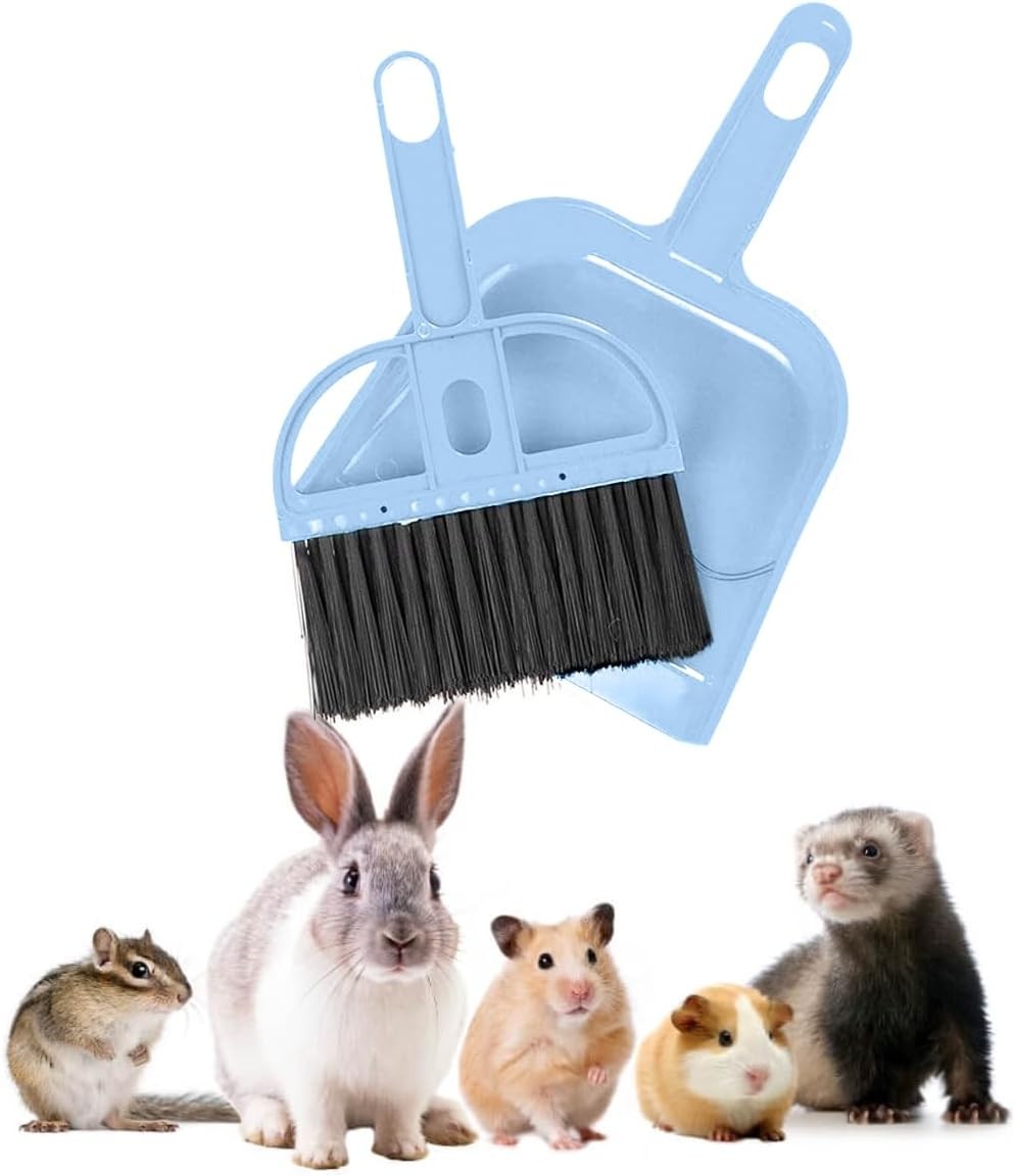 Mini Broom and Dustpan Set – Compact Cleaning Kit for Home, Car, Camping,
