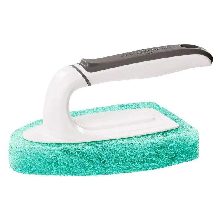 Scotch-Brites Non-Scratch Tub and Tile Scrubber Kit (1 Scrubber 3 Refills)