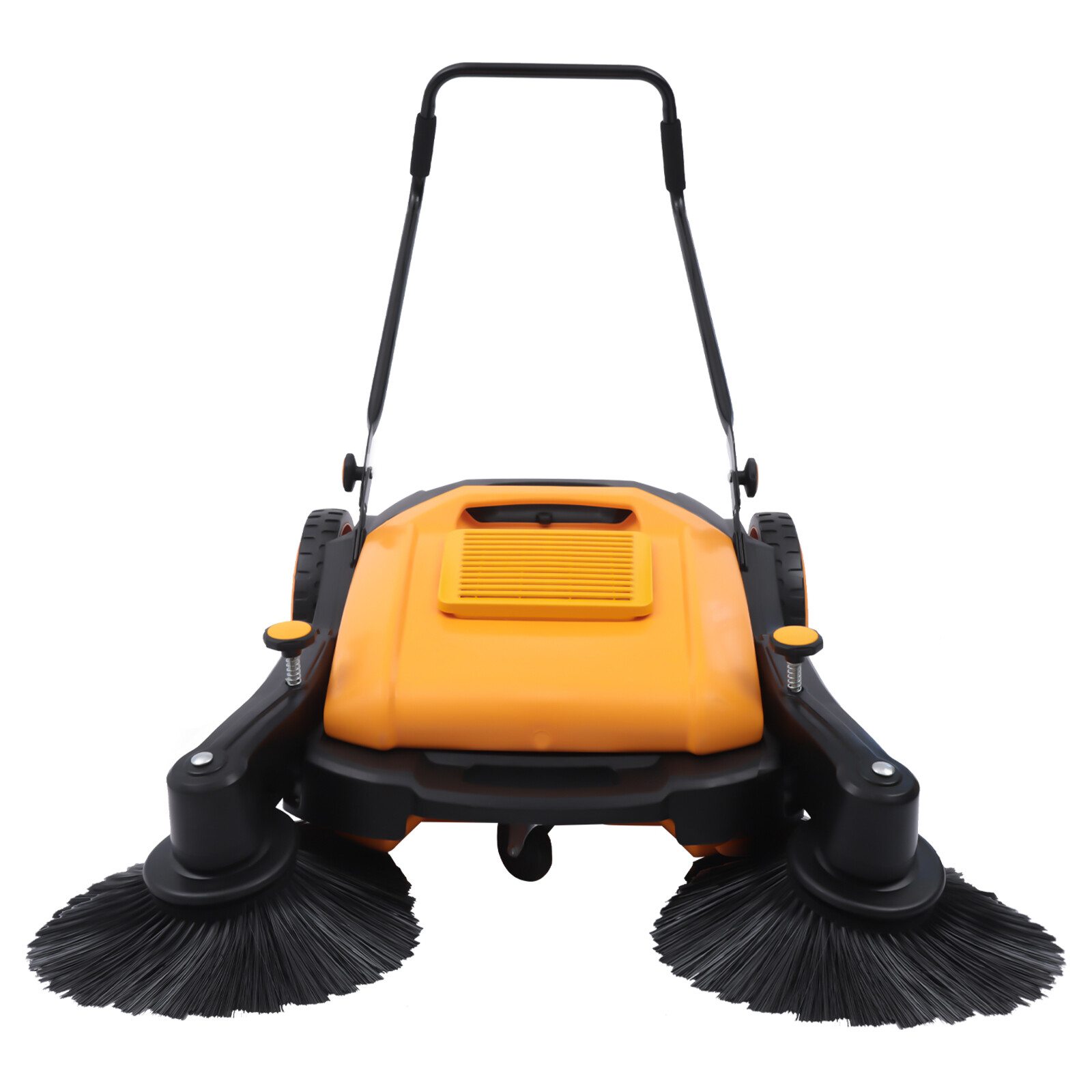 41” Walk-Behind Sweeper Street Pavement Sweeping Broom Floor Road Cleaner