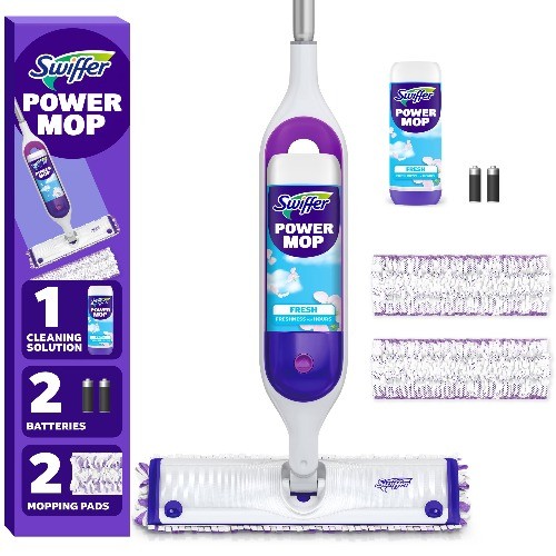 Swiffer Power Mop, Floor Cleaner, Tile, Vinyl, Laminate, Wood, Floor Cleaner