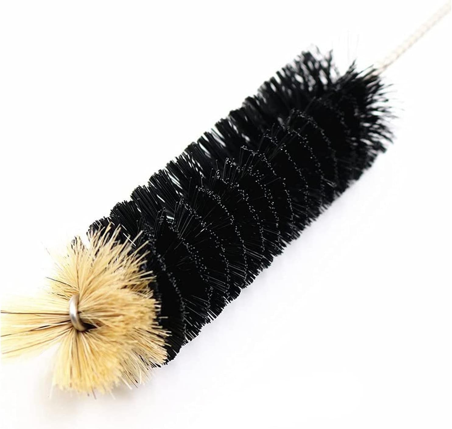 Long Bottle Cleaning Brush 17″ Extra Long Brush for Washing Narrow Black+green