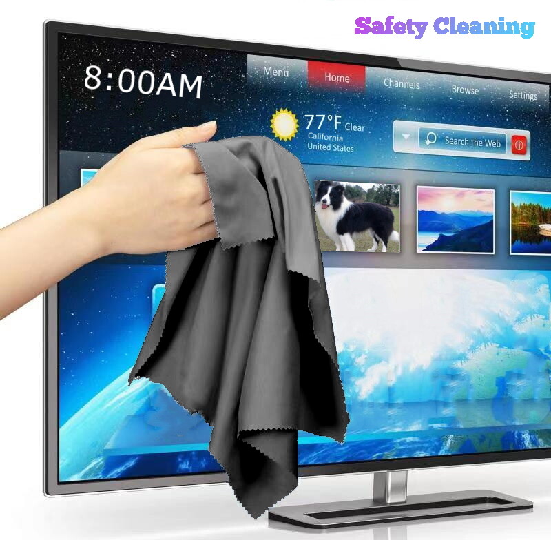 Oversized Microfiber Cleaning Cloth 50×50 CM for TV Screens Lens Phone