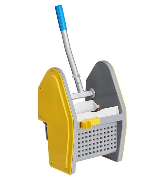 2 Yellow Down Press Mop Wringer Fits All 35 Qt. Janitor Mop Buckets