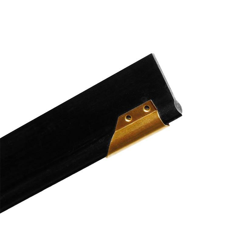 Ettore Brass End Clips For Squeegee Channel – 12 Pack