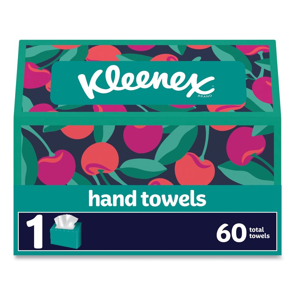 Kleenex 38586BX Everyday 8″ x 9.1″ 1-Ply Hand Towels – White (60/Box) New