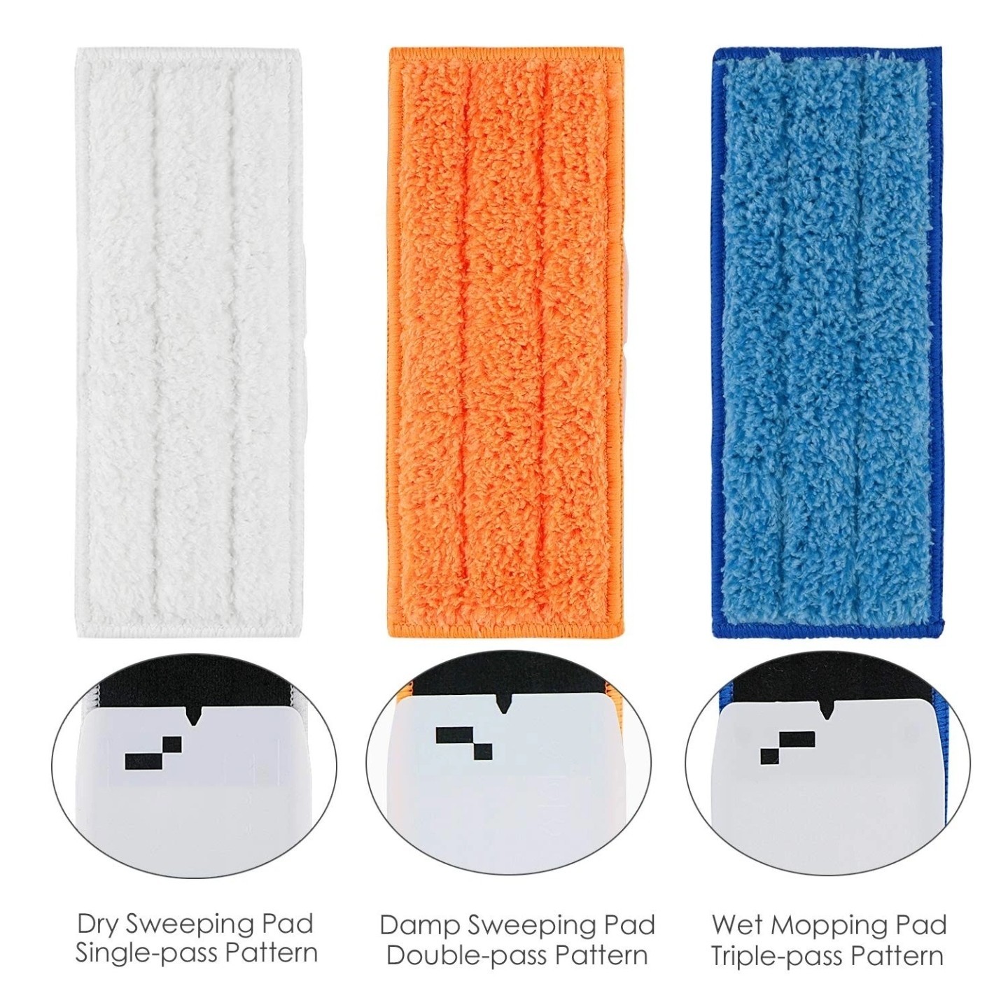 10 Pack Replacement Mopping Pads For Irobot Braava Jet 240 241