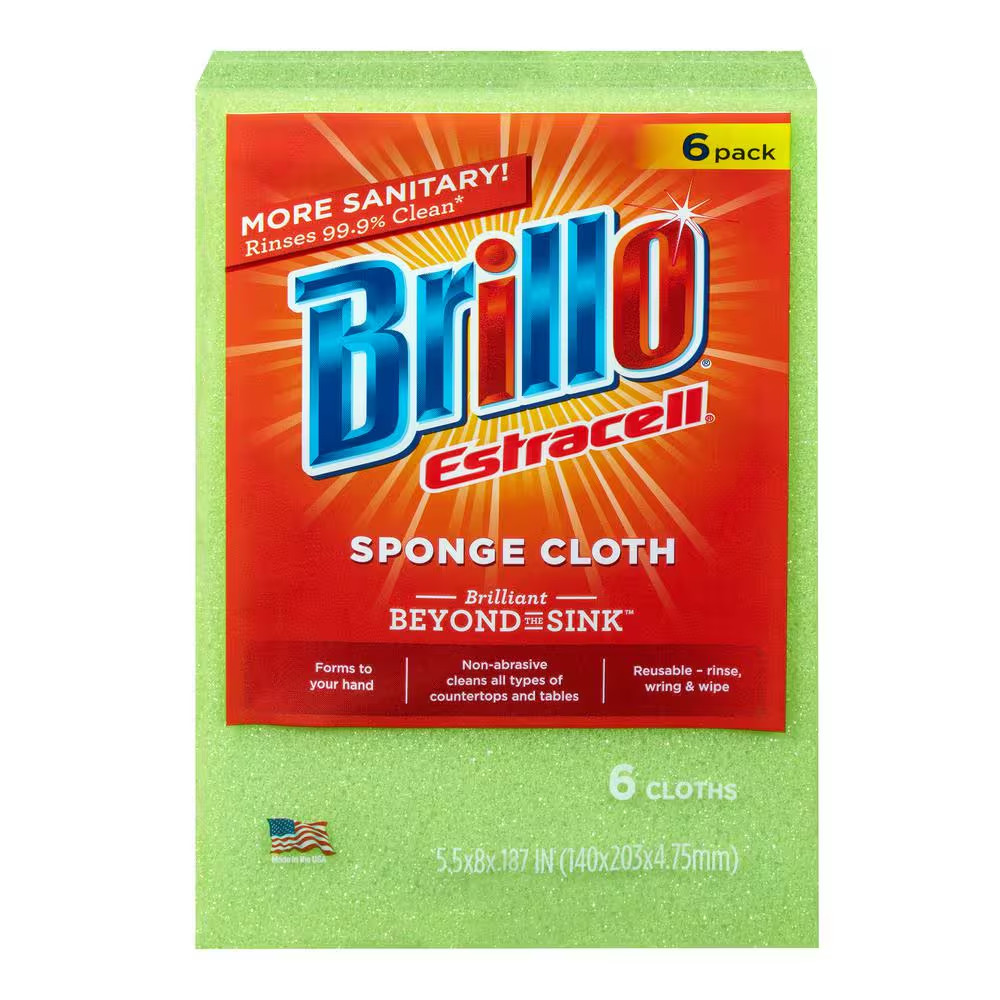 Estracell Sponge Cloth (6-Count Case of 6)