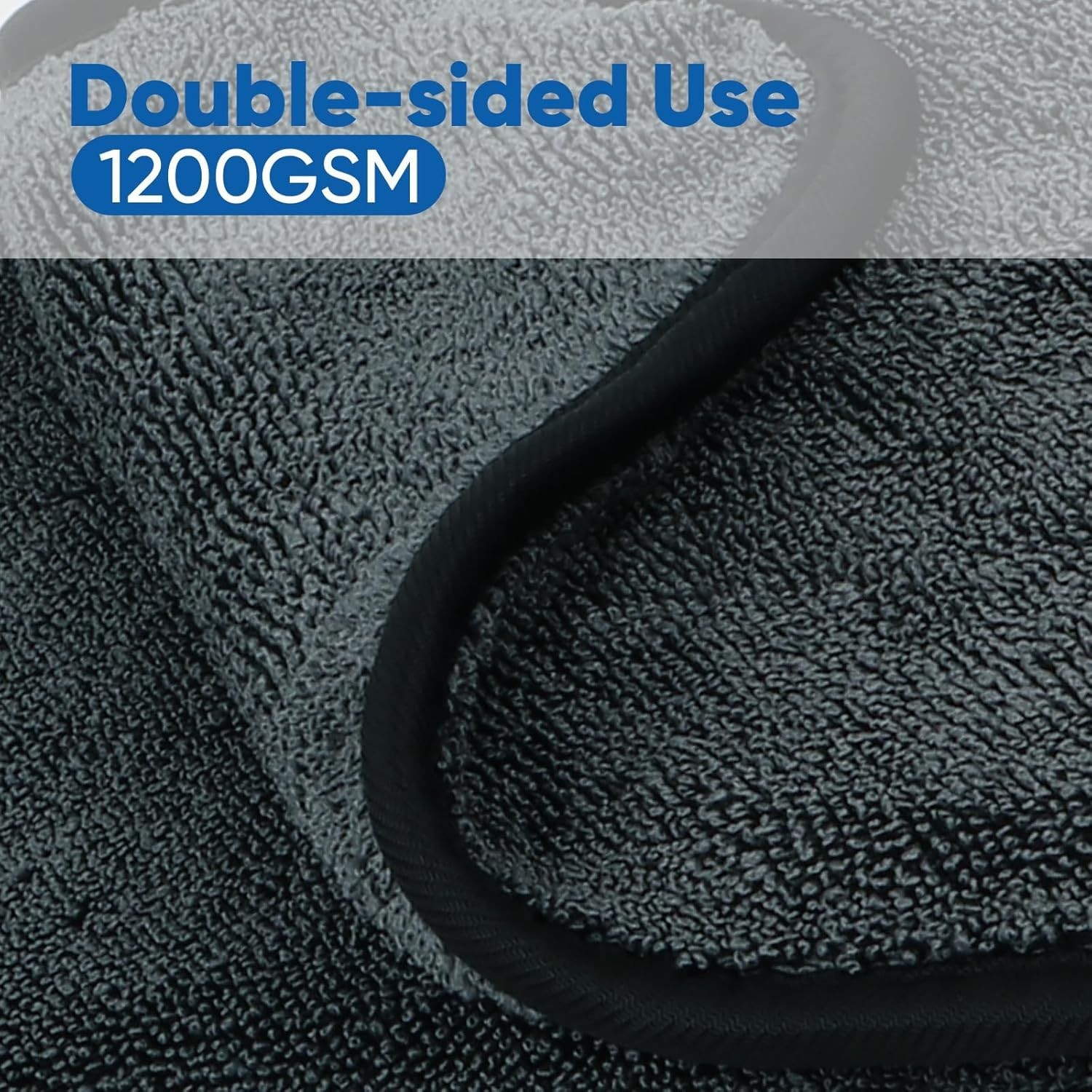 Toalla de secado para auto de microfibra ultra absorbente sin rayas ni manchas