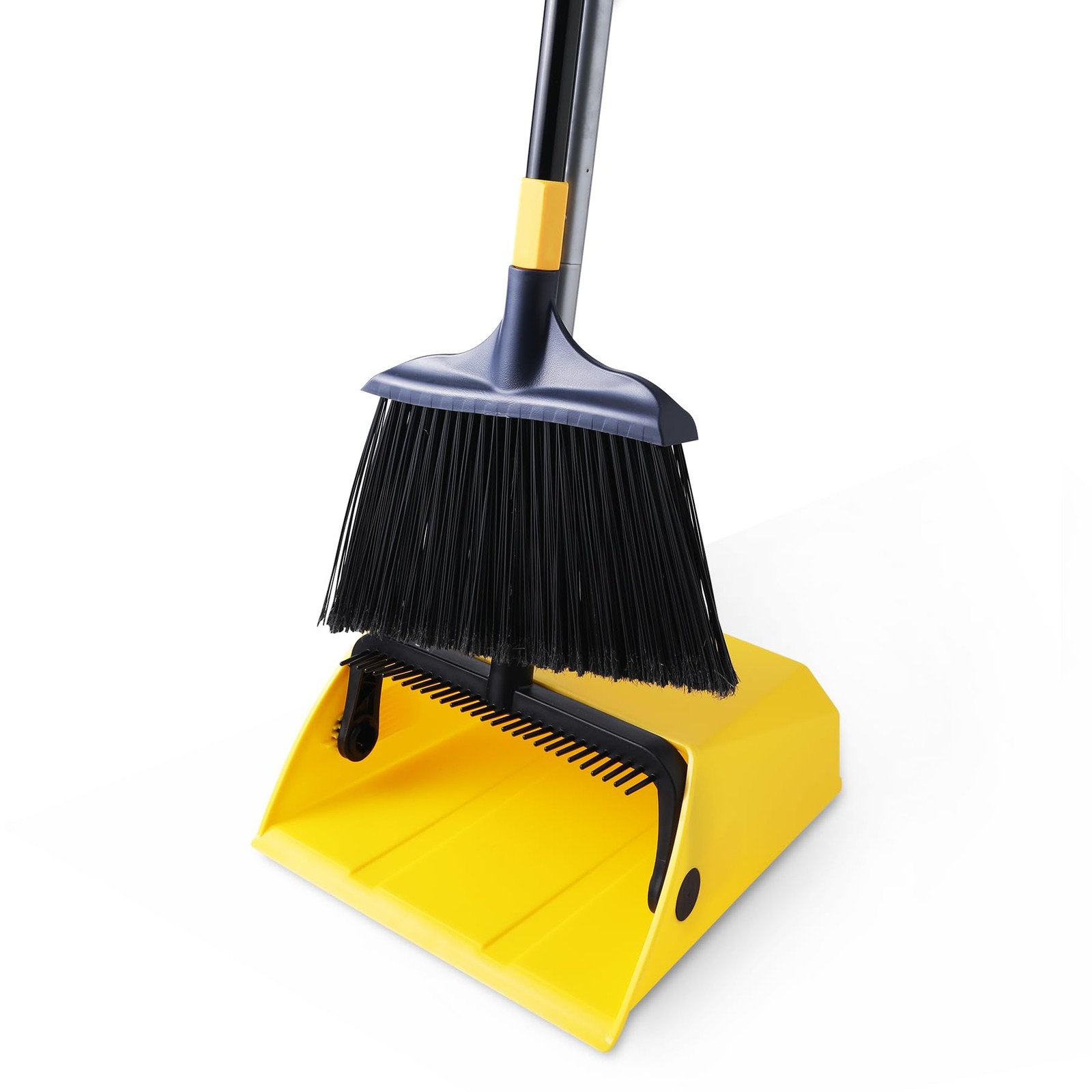 Commercial Broom And Dustpan Set With Comb Commercial Outdoor Indoor For Courtya