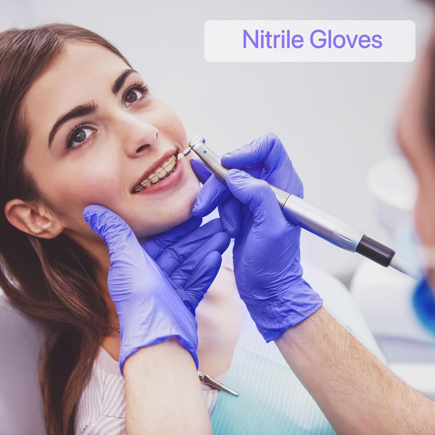 Nitrile Gloves, Disposable cleaning, Powder Free, Latex Free, Non-Sterile