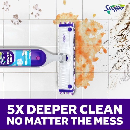 Swiffer Power Mop, Floor Cleaner, Tile, Vinyl, Laminate, Wood, Floor Cleaner