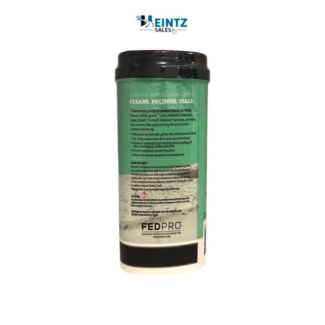 Tub O Towels TW40-GR(2-Pack) Heavy Duty Granite & Marble Wipes