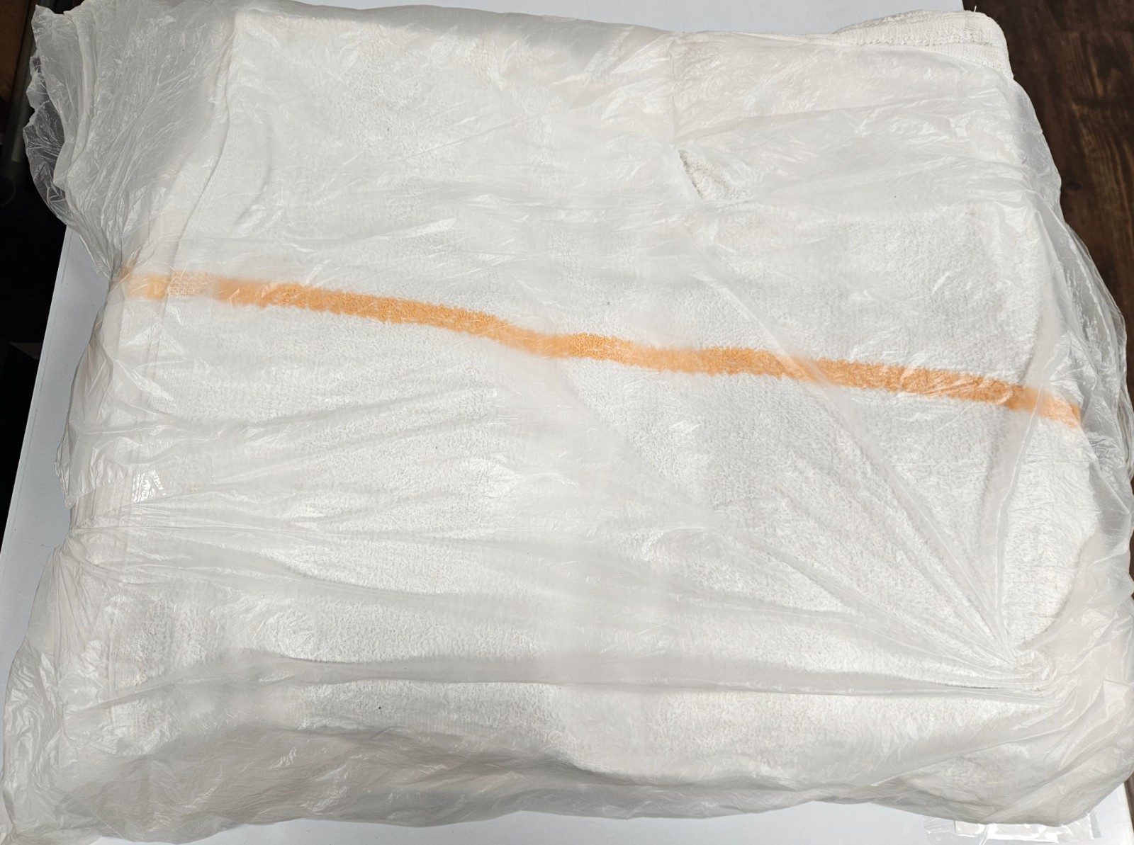 BarMop, Towels, 16″x19″ Yellow/Orange Stripe, Bulk 10 LBS (5 Doz)