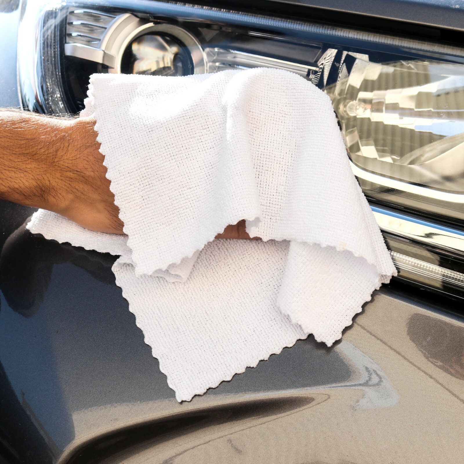 Smart Rags Cleaning Cloths (Box of 50), Lint Free 12×12 Color Options Disposable