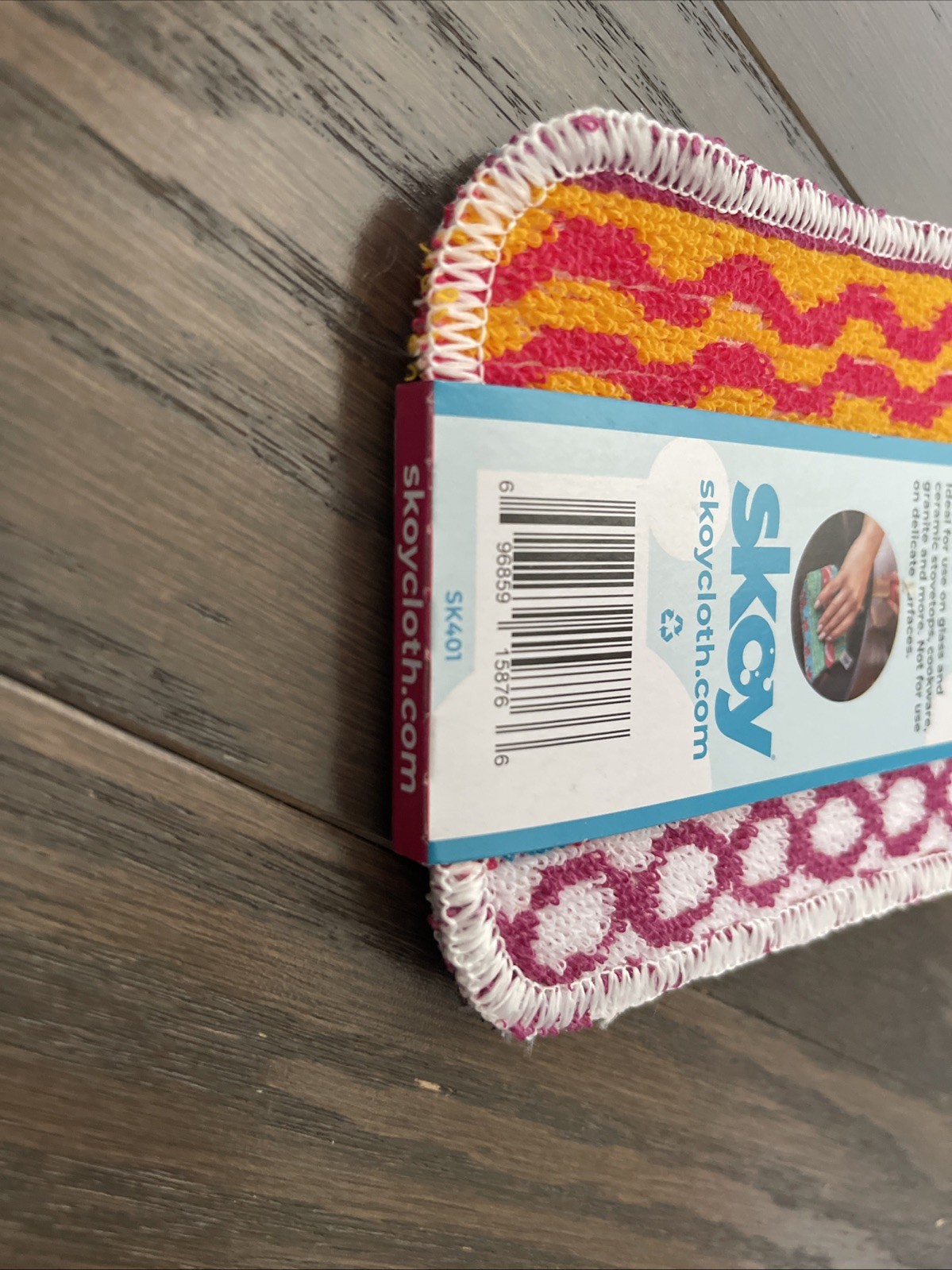 Skoy Scrub, Non-Scratching, Reusable Scrub for Kitchen and Household Use 2 Pack