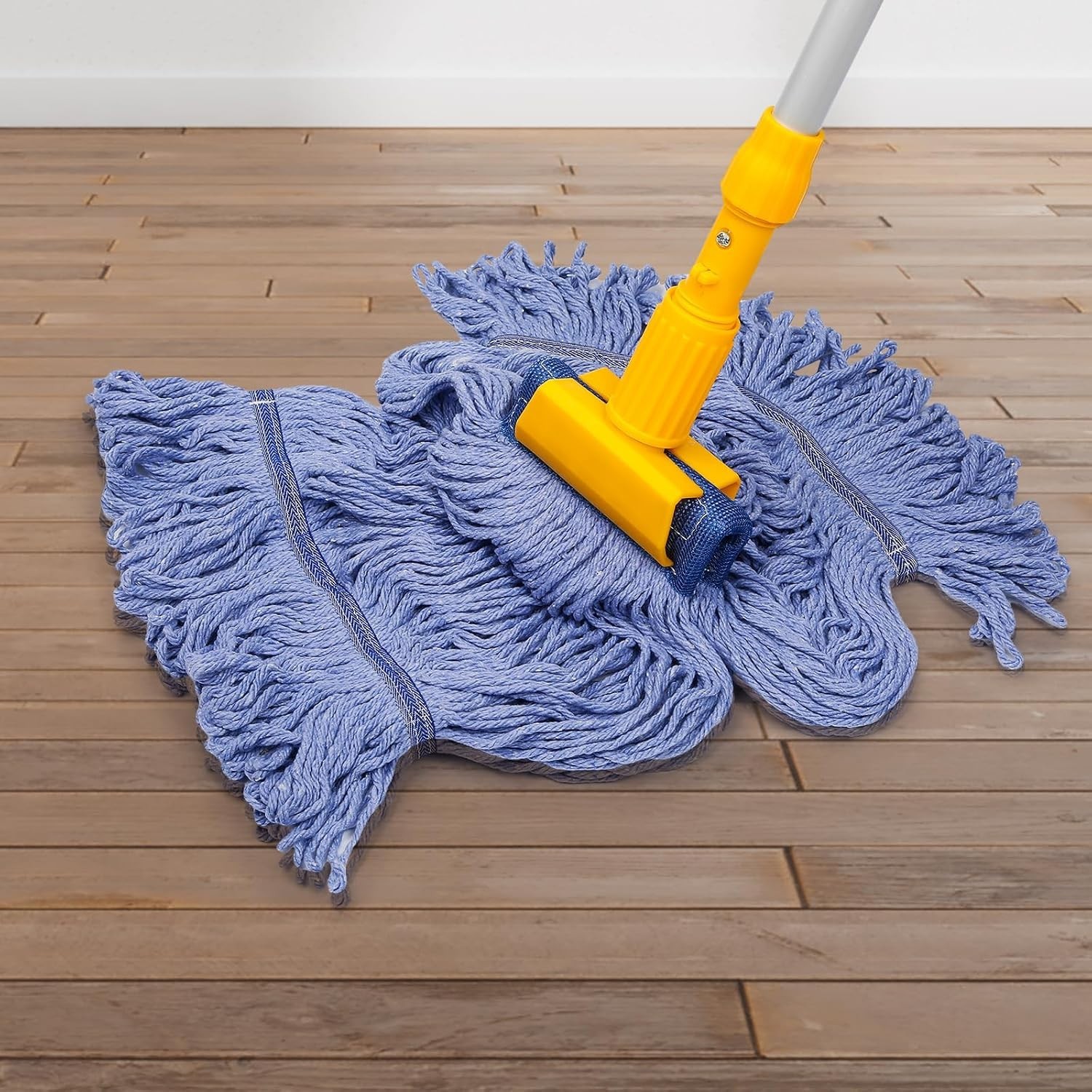 2 Pack Mop Head Replacement, Cleaning Heavy Duty Mop Head Commercial Replacem…