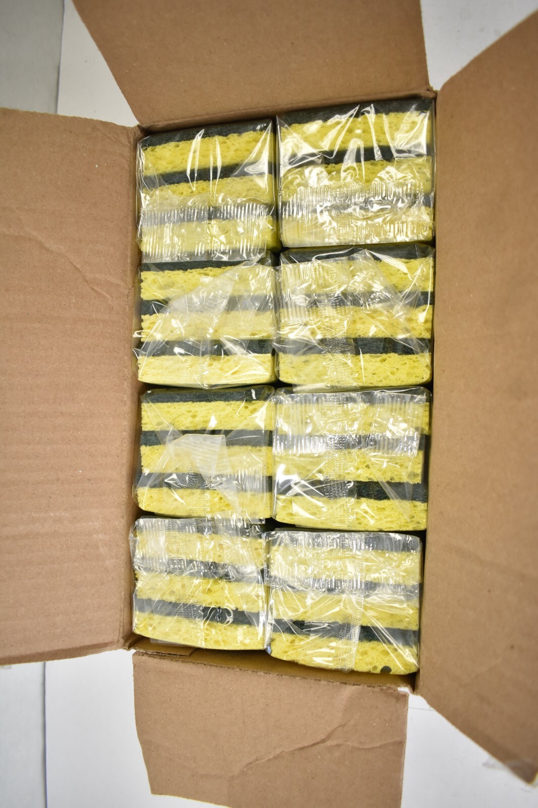 Lot of 24 Packs House Kitchen Heavy Duty Scrubbing Sponges 4.5″ x 2.75″ x .875″