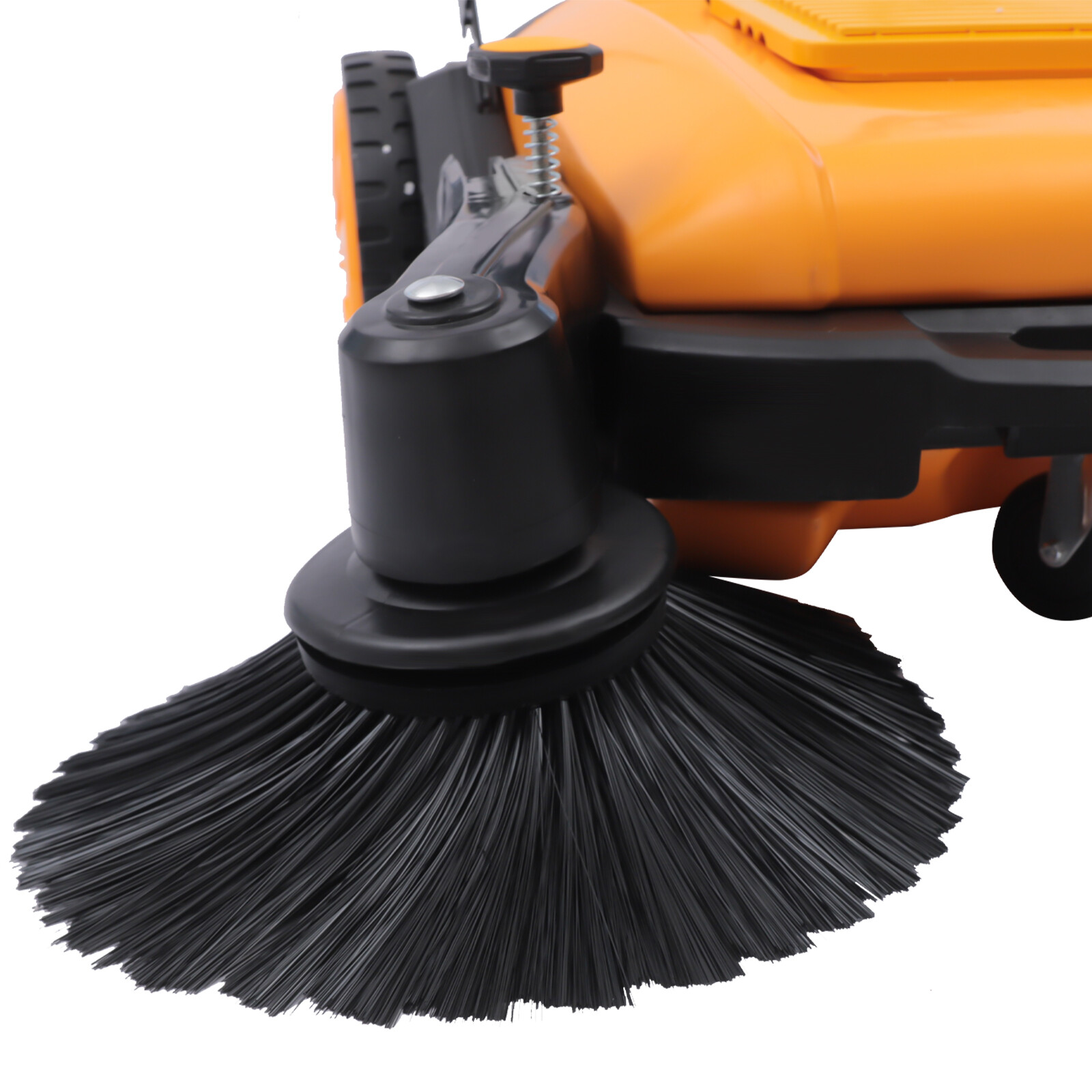 41” Walk-Behind Sweeper Street Pavement Sweeping Broom Floor Road Cleaner