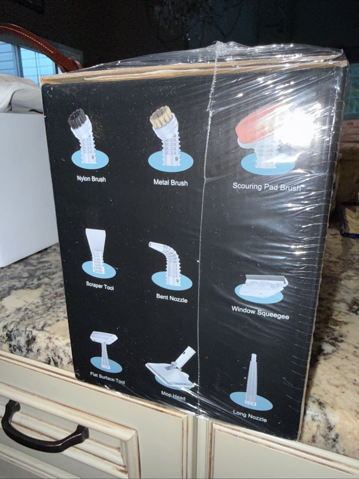 Scrub Wiz Steam Mop And Handheld Steamer 10 In 1 – NIB
