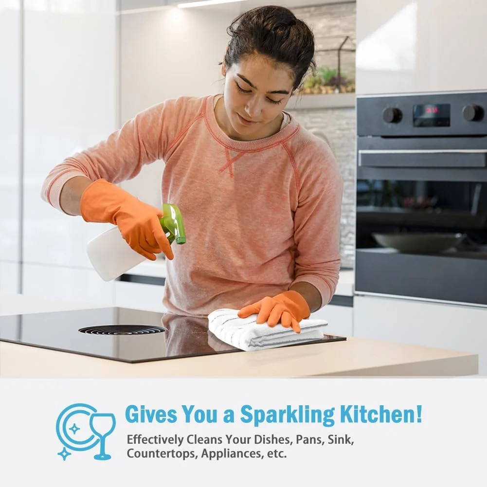 AIDEA Kitchen Towels-8PK, Super Soft and Absorbent Drying Towels for Dishes,