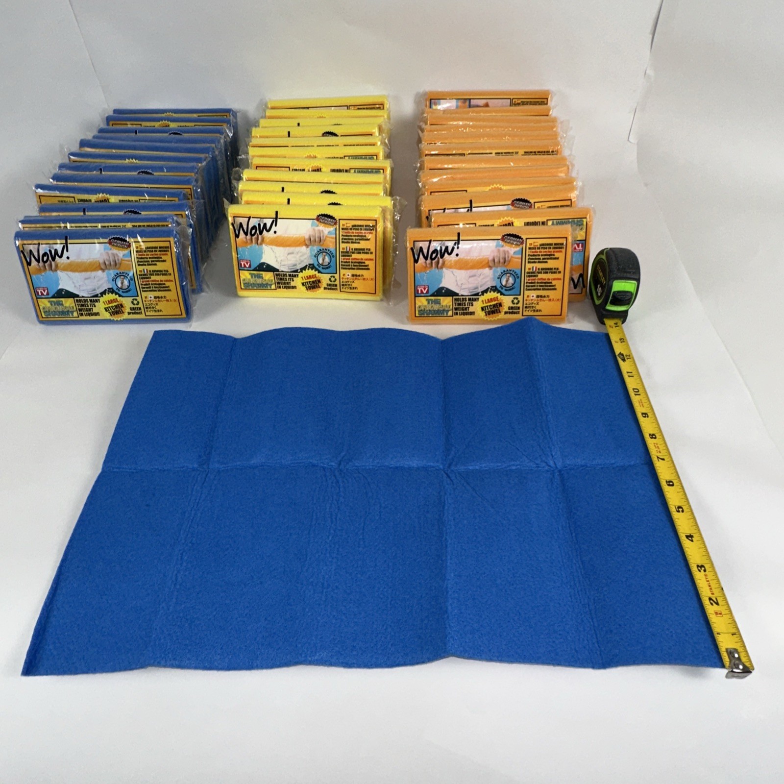 Bundle of 36 Pc The Original Shammy Multi Purpose 9.85”x13.75” Reusable Washable