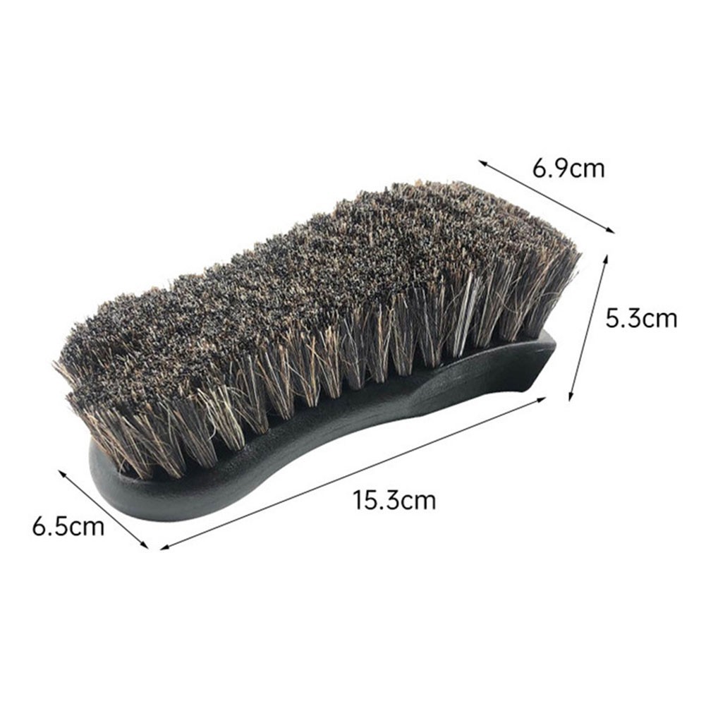 Automotive Care Brushes with Real Horsehair Ideal for Sensitive Fabric Surfaces