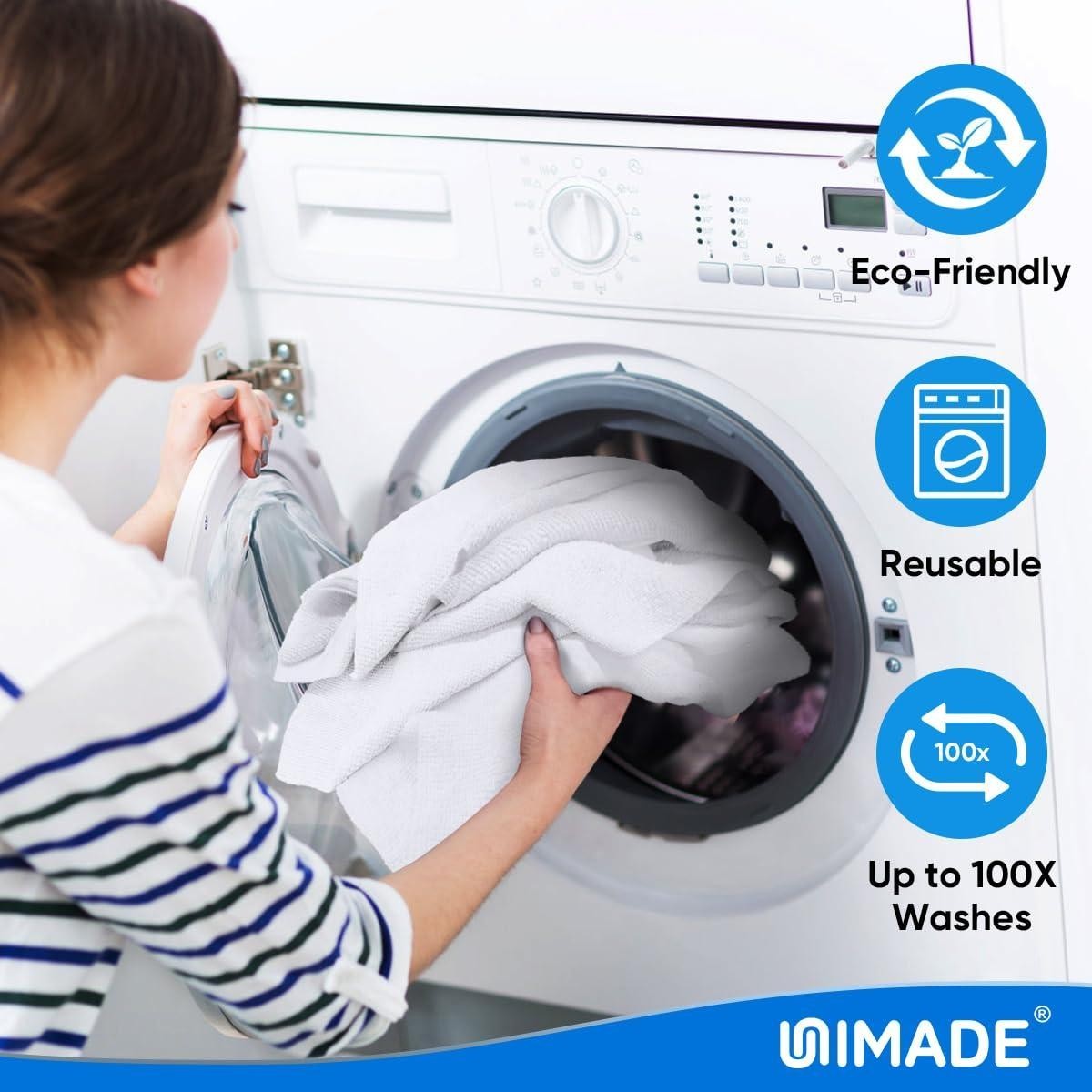10 Pack Microfiber Cleaning Cloths 11.5×11.5 – Lint Free Towels Car Kitchen Shop