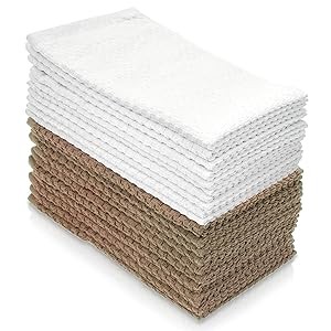 Simpli-Magic Cotton Hand Towels, 12 Pack, 16” x 27”, Blue