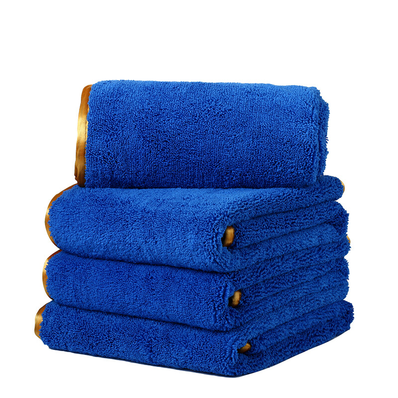 Wholesale Car Wash Microfiber Towel Auto Cleaning Drying Cloth Hemming(120 Pcs)