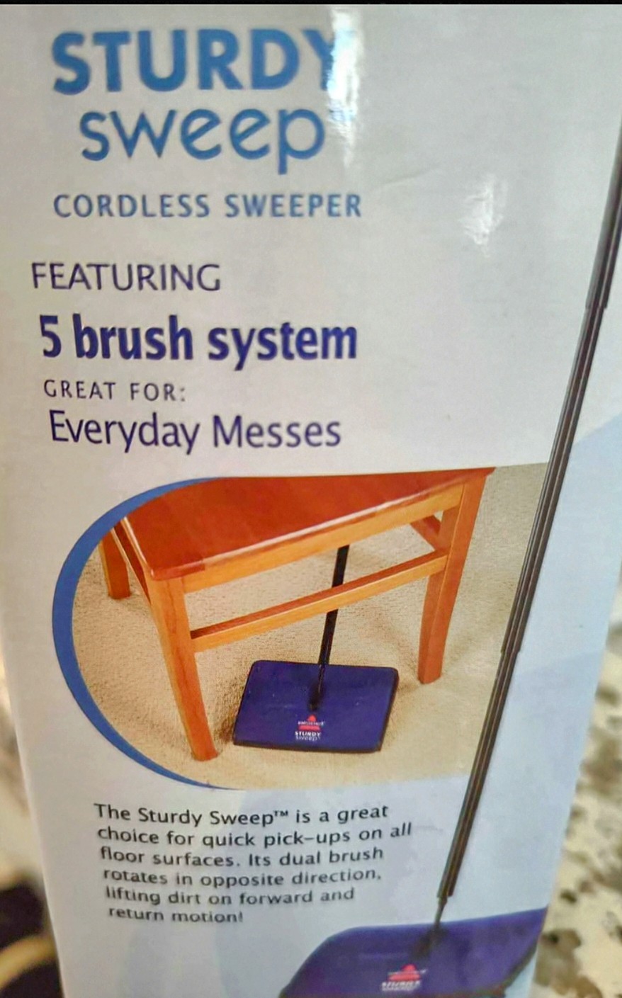 Bissell Sturdy Sweep 5 Brush System Brand New In Box