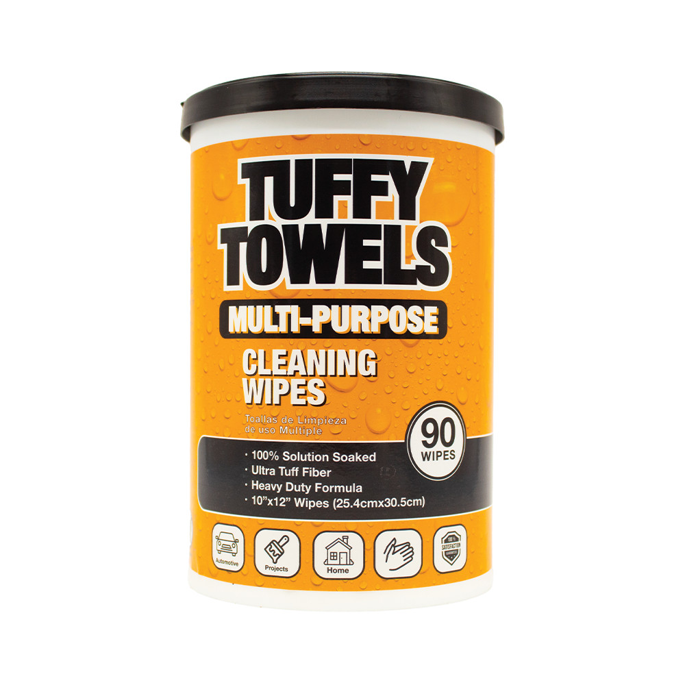 Tuffy Towels Multi-Purpose cleaning wipes, Citrus, 10 X 12 Inch, 90-Count